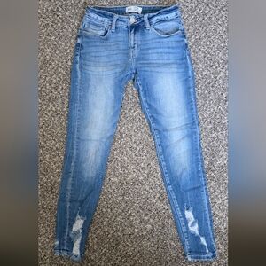 BKE Stella Distressed Skinny Jeans